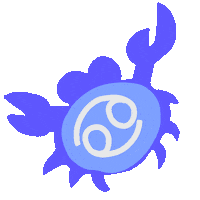 Cancer Zodiac Sticker