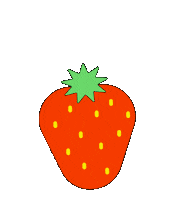 widianiely summer fruit strawberry diet Sticker