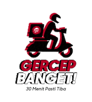 Delivery Sticker by PizzaHutID