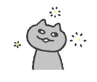 Cat 嗨 Sticker