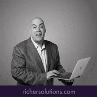 richersolutions laugh laptop GIF