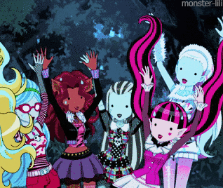 the monster GIF