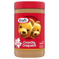 kraftpeanutbutter_ca bears smooth sandwich jam Sticker