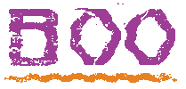 Halloween Boo Sticker by Grunt Style LLC