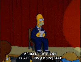 Nervous Season 3 GIF by The Simpsons