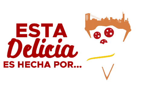 Pizzeria Brooklyn Sticker by Brooklyn Pizzería