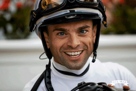Horse Racing Smile GIF by Del Mar Racing