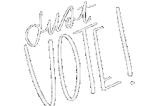 Vote Election Sticker