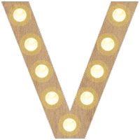 V Typography Sticker by TELEUKTROUWEN