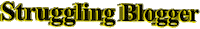 Gold Struggling Sticker by AnimatedText