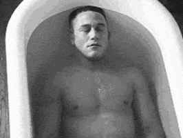 Joseph Gordon Levitt Bath GIF