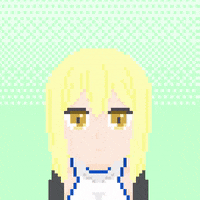 Pixel Smile GIF