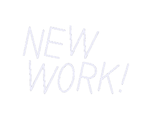 New Work Text Animation Sticker by Modular