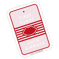 Travelling London Sticker by Lulu Guinness