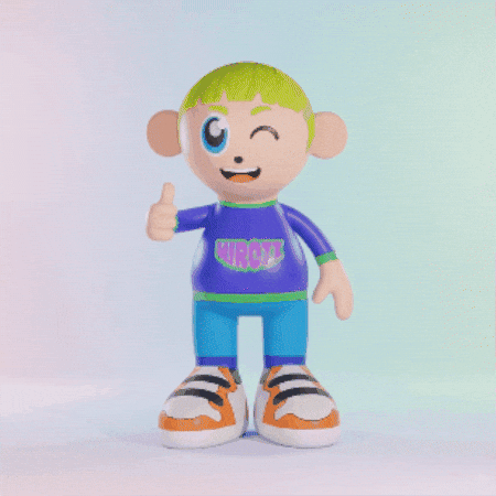 Loop Yes GIF by 3D Avatar Creator for Socials