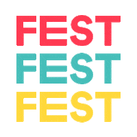 FestFestival festival fest festfestival festfestival2019 Sticker