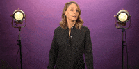 jodie foster batgirl GIF by Team Coco