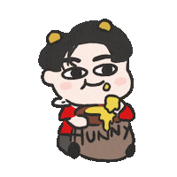 Pooh Dawon Sticker
