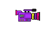 follovers film video camera recording Sticker