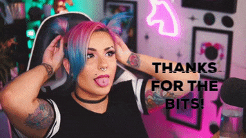 Twitch Thank You GIF by ZombiUnicorn