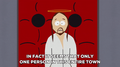 jesus talking GIF by South Park 