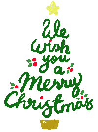 Celebrate Merry Christmas Sticker