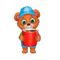 Good Morning Coffee Sticker by Lucas and Friends by RV AppStudios