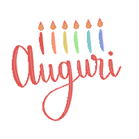 cipensabb birthday happybirthday candles auguri Sticker