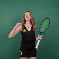 Womens Tennis Ncaa GIF by GoDucks