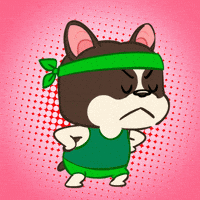 Fun Dog GIF by UpStudiosWorld