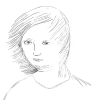 wavymcsplash smile girl loop hair GIF