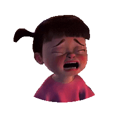 Sad Baby Sticker by reactionstickers