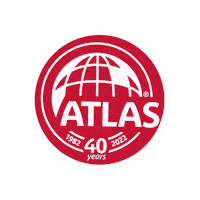 40Years Sticker by Atlas Roofing