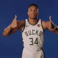Giannis Antetokounmpo Basketball GIF by Milwaukee Bucks