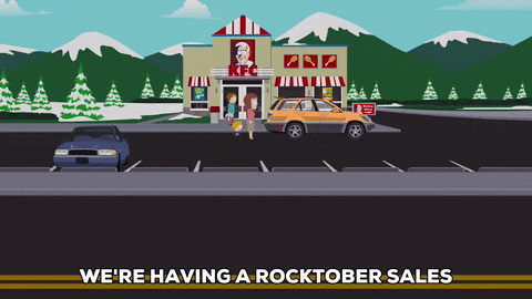kentucky fried chicken restaurant GIF by South Park 