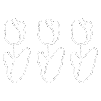 Flower 花 Sticker