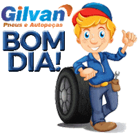 Bom Dia Oficina Sticker by Gilvan Pneus e Auto Peças