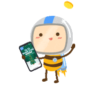 shake bee Sticker by Ezbuy