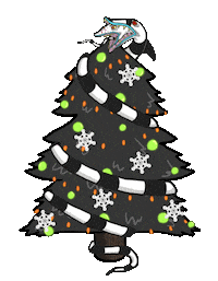 Christmas Tree Sticker