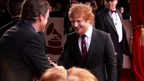 Ed Sheeran The Grammys GIF by Recording Academy / GRAMMYs