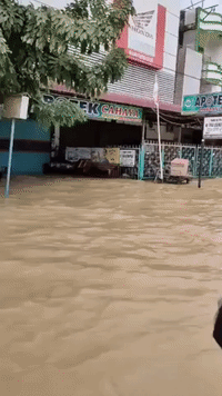 Thousands Evacuated as Heavy Rainfall Causes Deadly Flooding in Indonesia