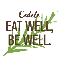 Cedele fitness green cake restaurant Sticker