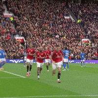 Old Trafford Celebration GIF by Manchester United
