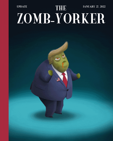 donutpunks giphyupload trump zombie donaldtrump GIF