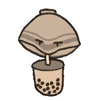 Bubble Tea 蛤 Sticker