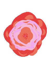 Illustration Flower Sticker by printplaylearn