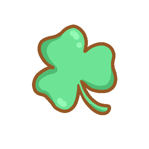 St Patricks Day Good Luck Sticker