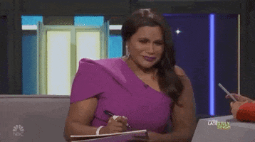 Mindy Kaling A Little Late Night GIF by A Little Late With Lilly Singh