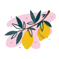 Pink Summer Sticker