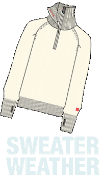 Sweater Weather Sticker by Ulvang